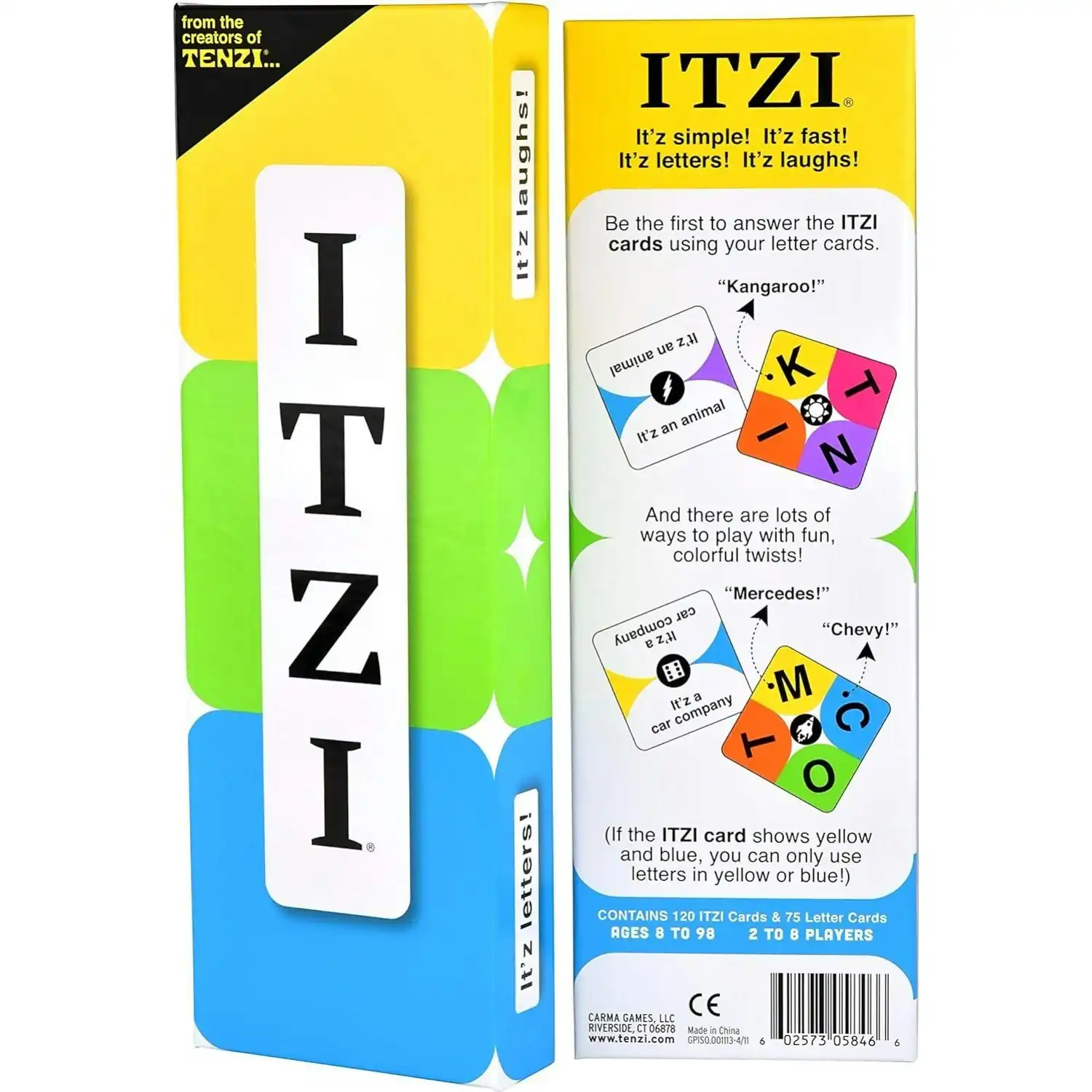 Tenzi - Itzi Fast Fun Creative Word Game