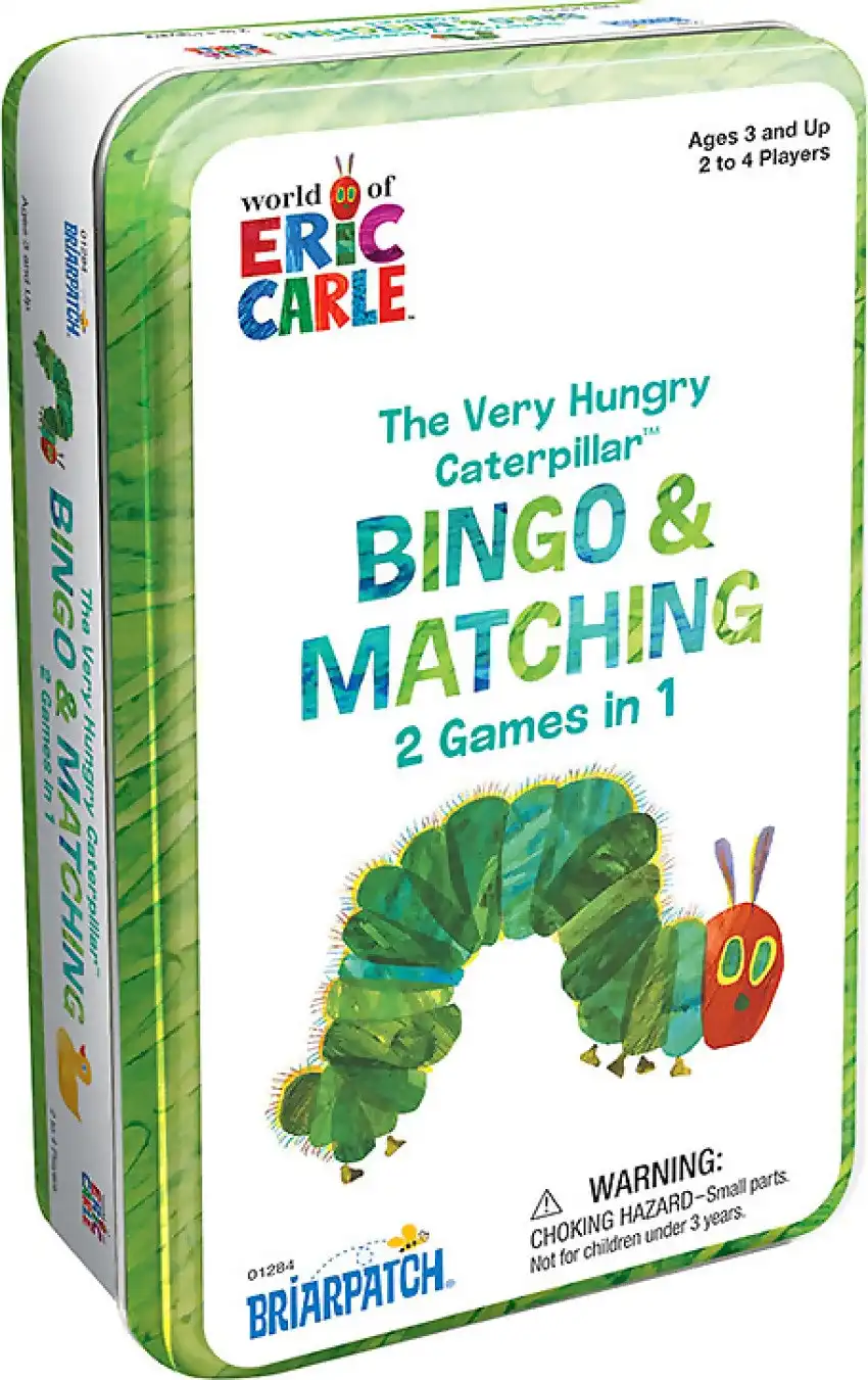 U Games - The Very Hungry Caterpillar Bingo & Matching Tin Game - Briarpatch