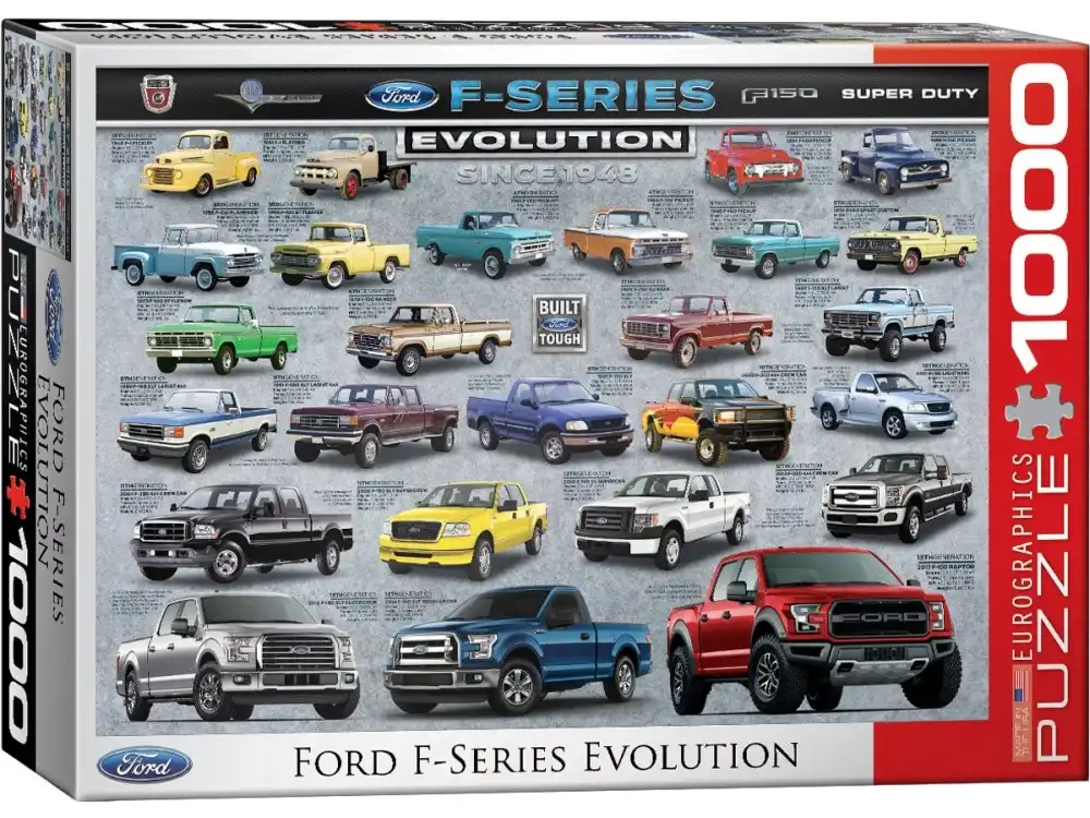 Eurographics - Ford F-series Evolution 1000 Piece Jigsaw Puzzle