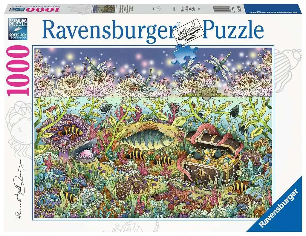 Ravensburger - Underwater Kingdom At Dusk Jigsaw Puzzle 1000 Pieces