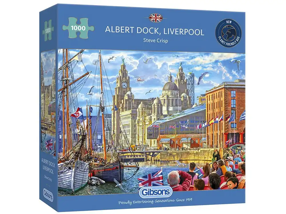 Gibsons - Albert Dock Liverpool Jigsaw Puzzle 1000 Pieces