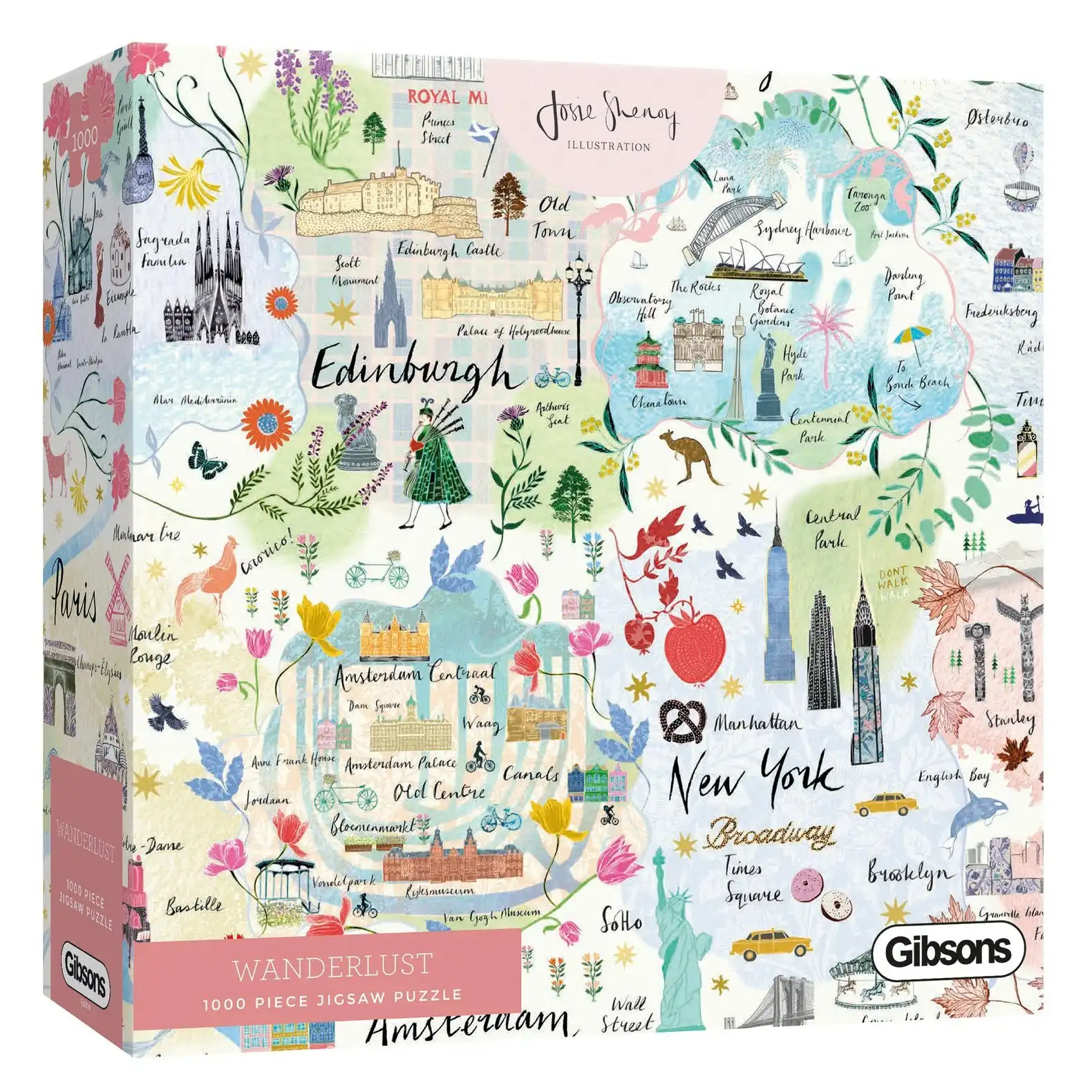 Gibsons - Wanderlust - Jigsaw Puzzle 1000pc