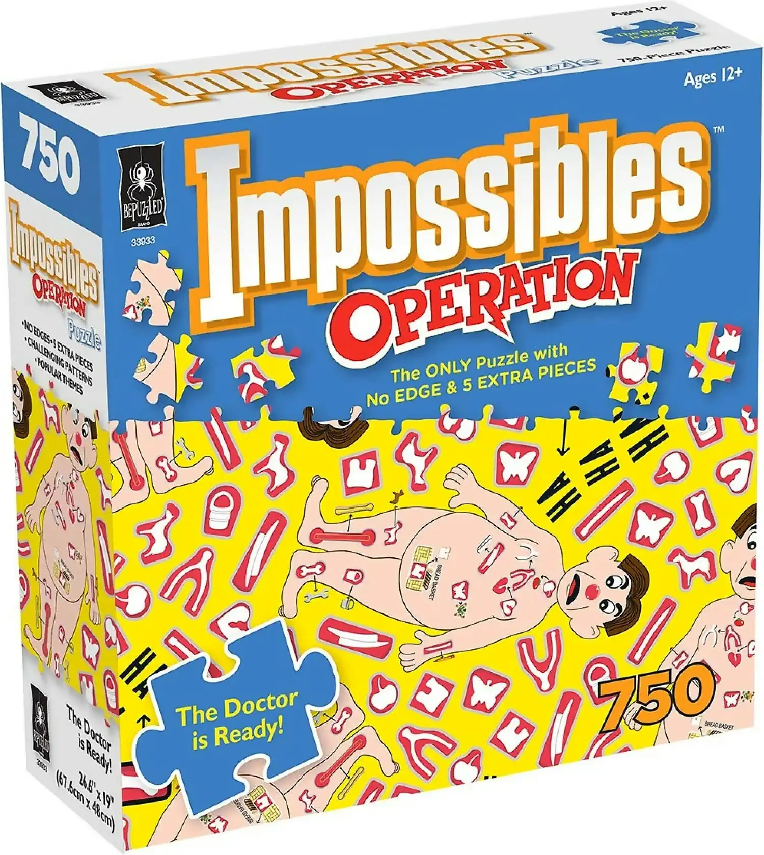 U Games - Impossibles Operation 750pc Jigsaw Puzzle - Bepuzzled