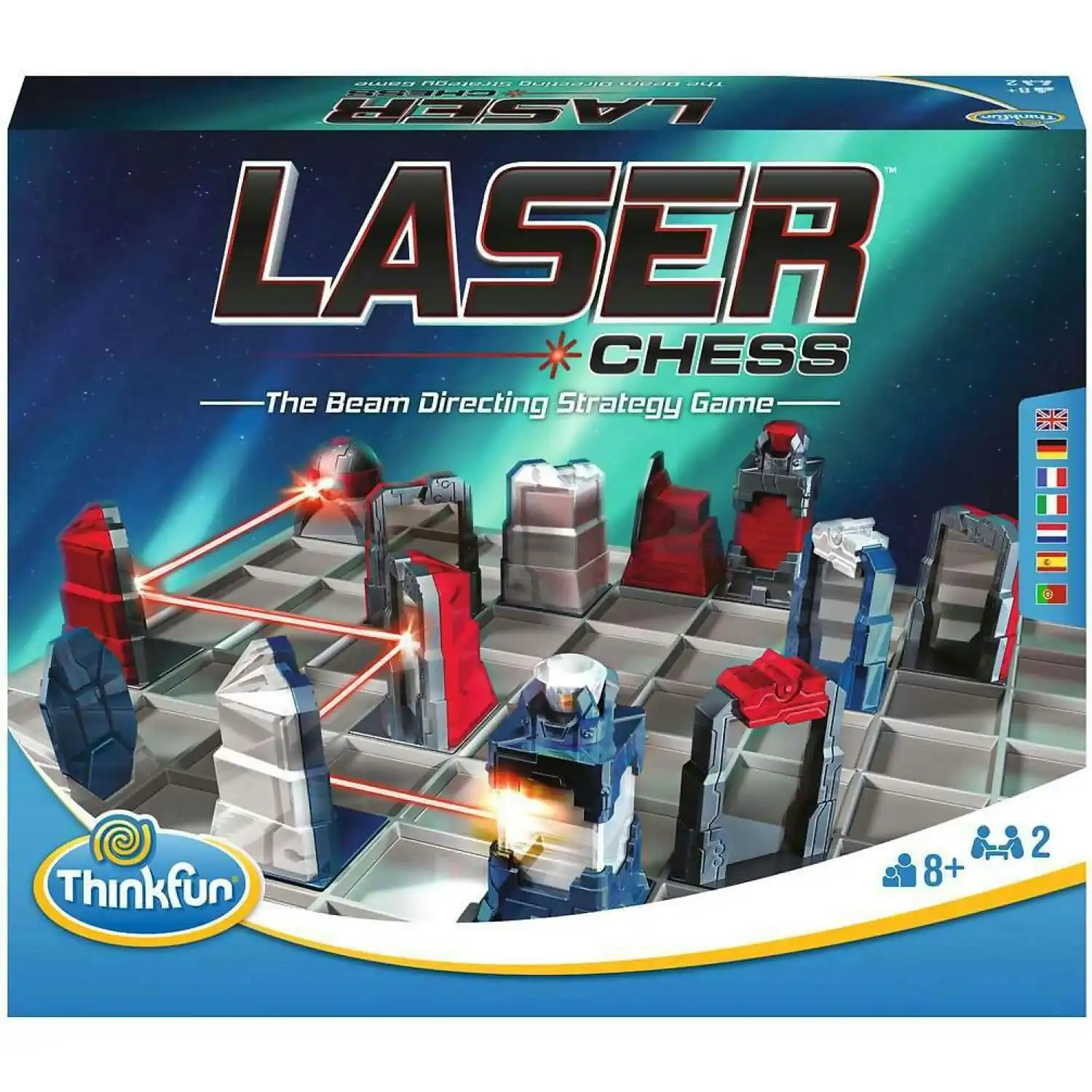 ThinkFun - Laser Chess The Beam Directing Strategy Game