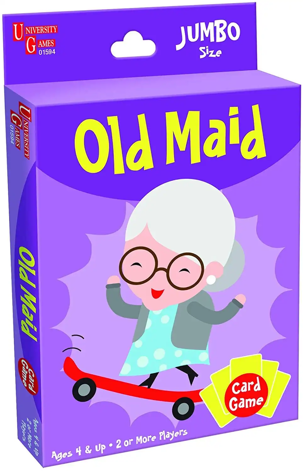 Old Maid Card Game Jumbo Size - University Games