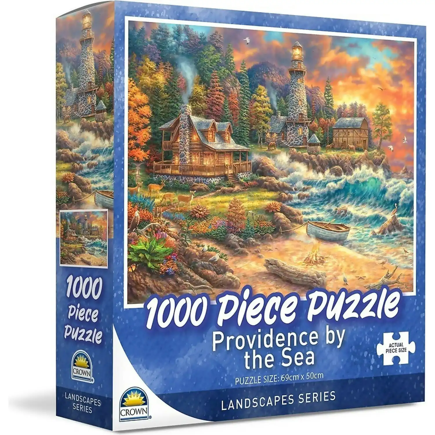 Crown - Providence By The Sea Jigsaw Puzzle 1000pc