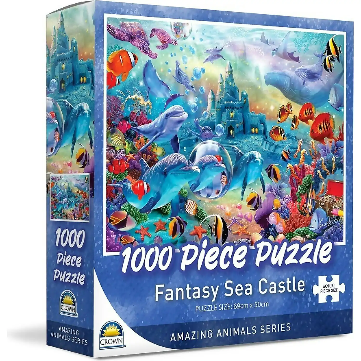 Crown - Fantasy Sea Castle Jigsaw Puzzle 1000pc
