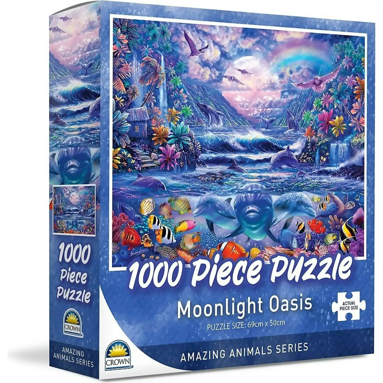 Crown - Moonlight Oasis Jigsaw Puzzle 1000pc