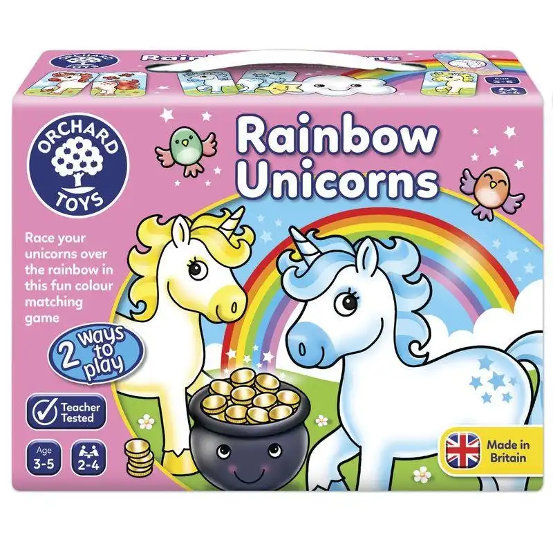 Orchard Toys -  Rainbow Unicorns