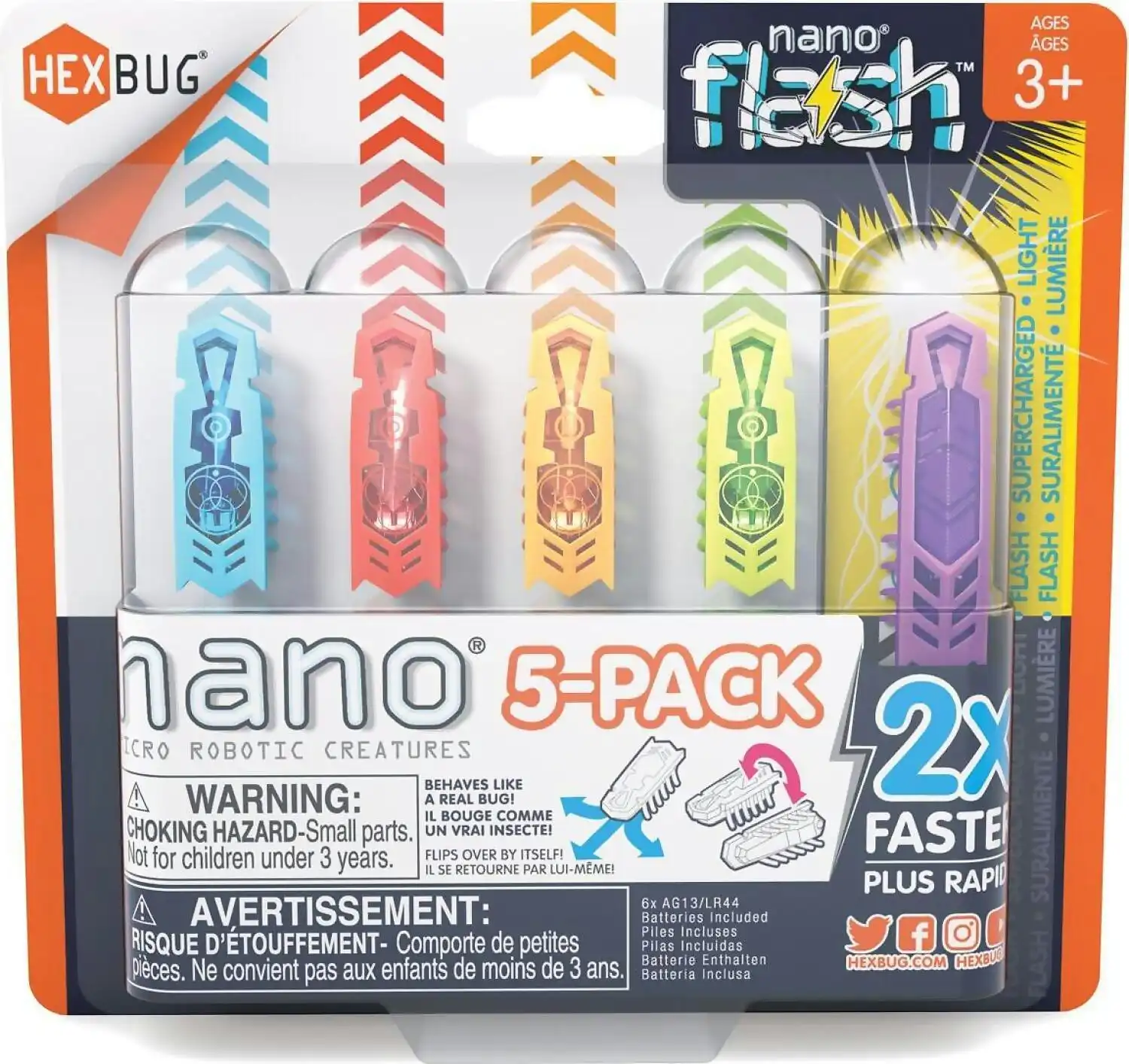 HEXBUG - Flash Nano 5pk