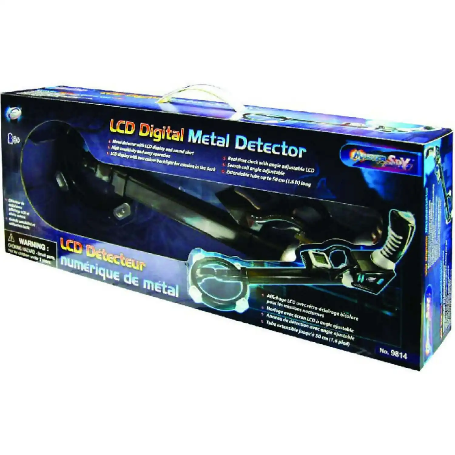 Master Spy - Lcd Digital Toy Metal Detector