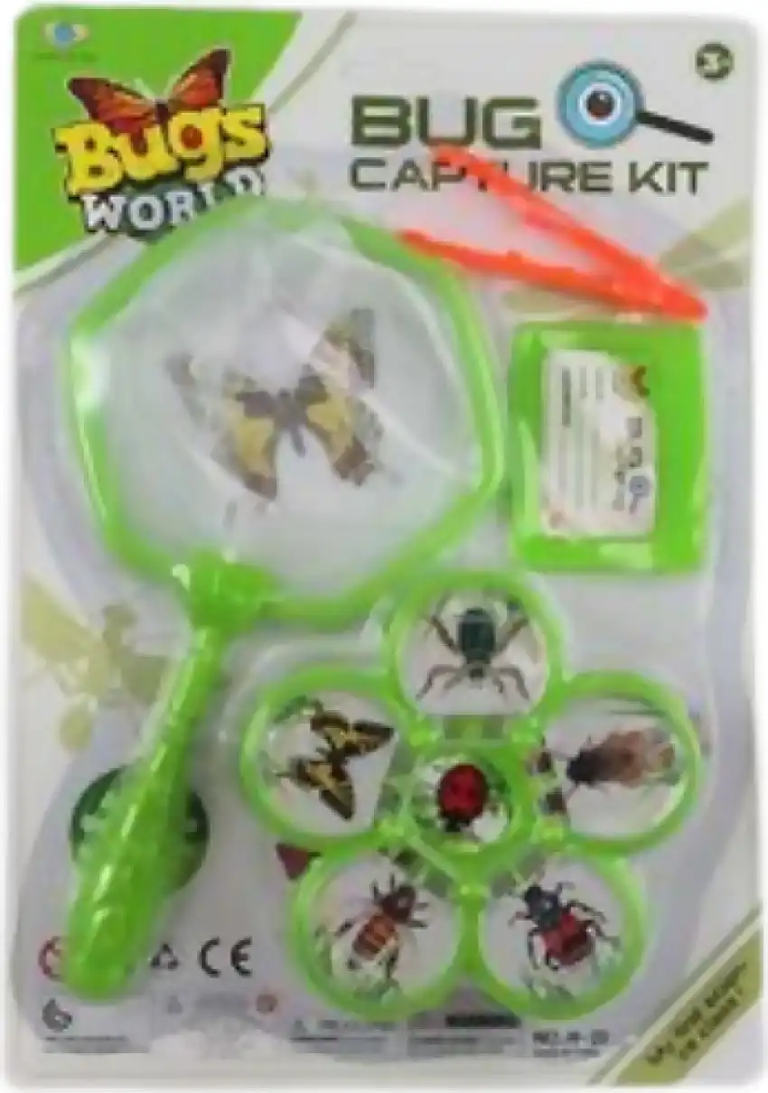 Bugs World - Small Bug Net With Accessories