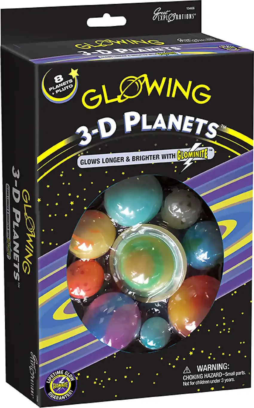 U Games - Glowing 3-d Planets Boxed Set - Great Explorations
