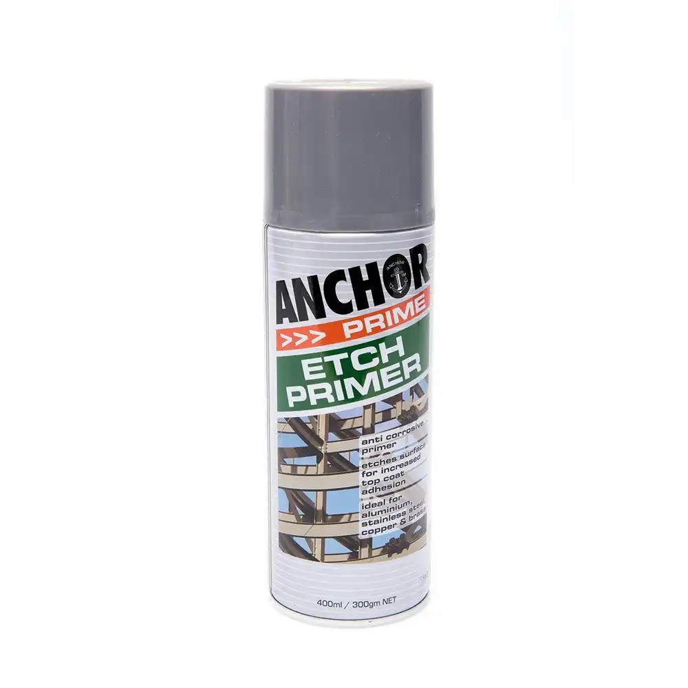 Anchor Bond Touch Up Spray Paint Etch Primer Grey 300g