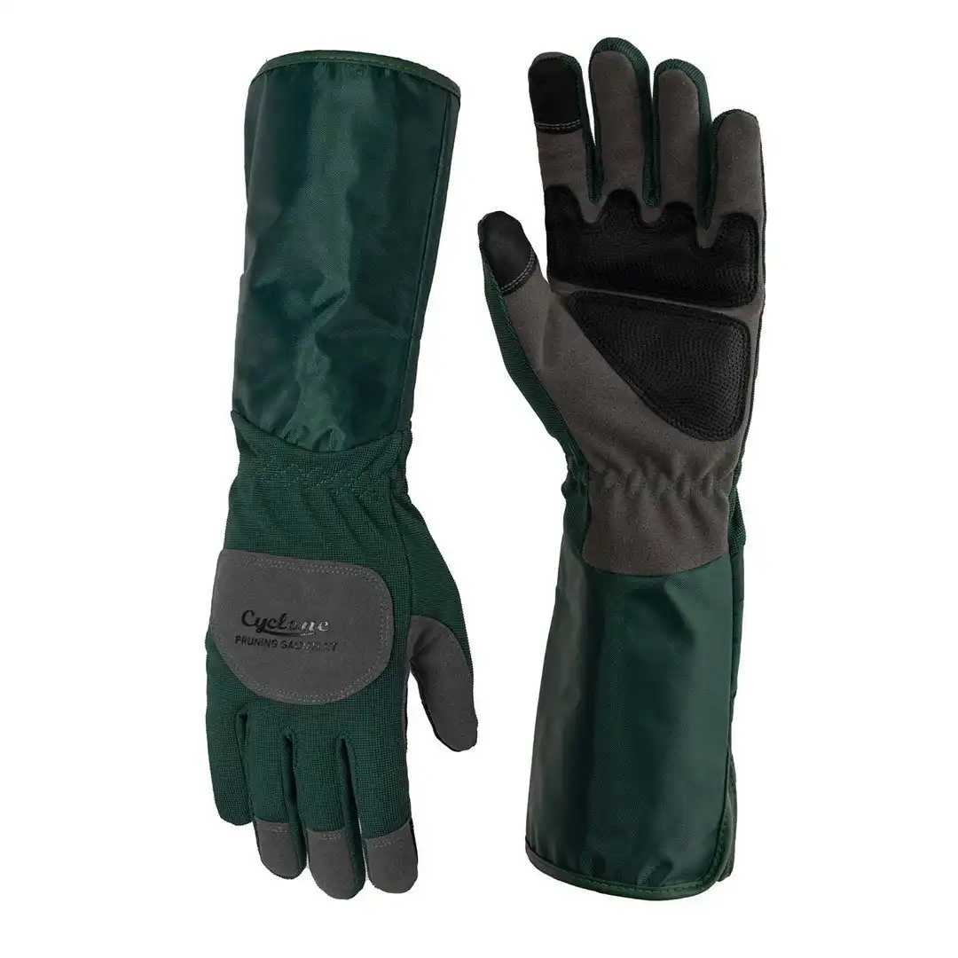 Cyclone Pruning Gauntlet Gloves Large