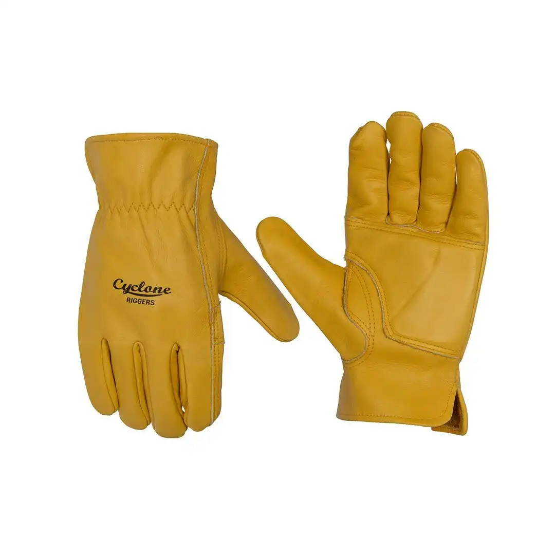 Cyclone Top-Grain Leather Riggers Gloves Extra Large