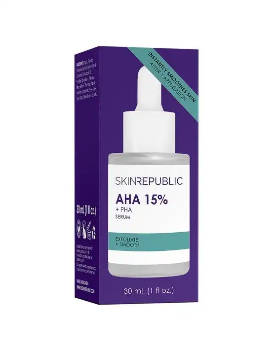 Skin Republic AHA 15% Serum 30ml