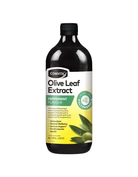 Comvita Olive Leaf Extract Peppermint 1 Litre