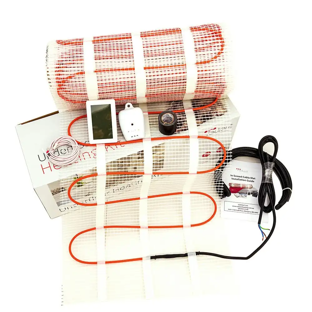 Radiant Under Heating In Screed Kits for Bathrooms -0.5 x 7.0m / 3.5 sqm ISCMK200-700W
