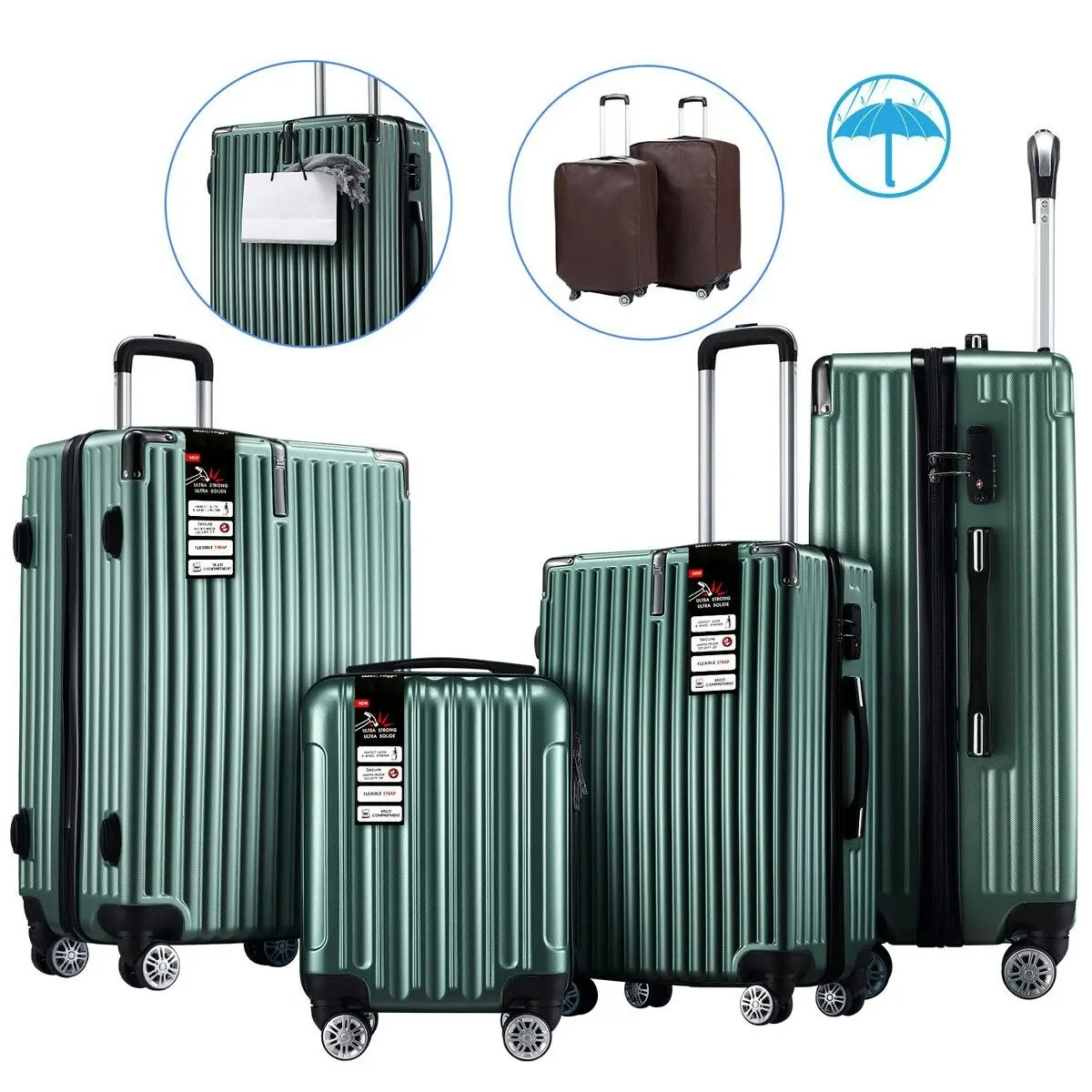 Buon Viaggio Piece Luggage Set Carry On Suitcase Traveller Bag