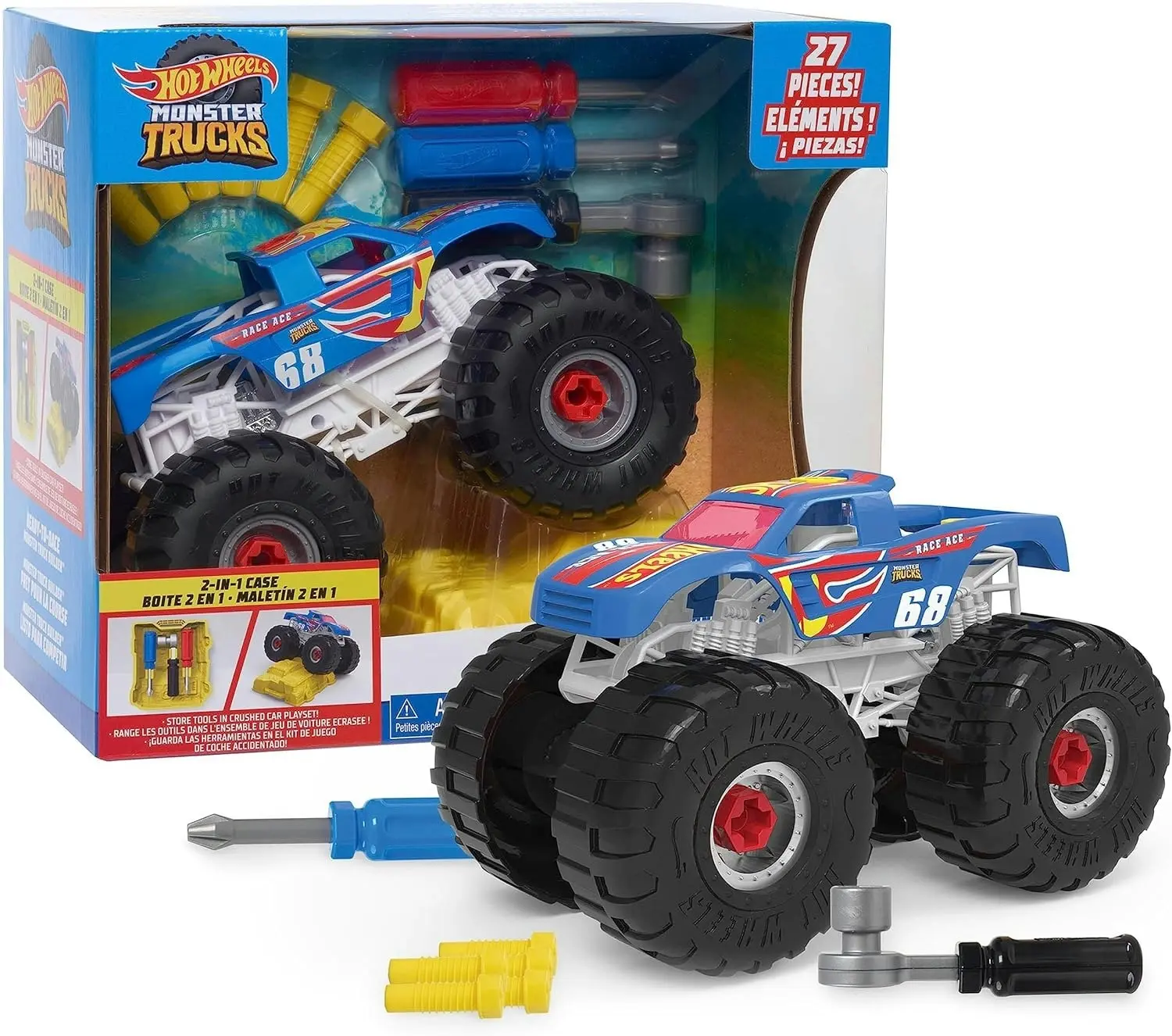 Hot Wheels Ready To Race Monster Truck Toymate Lasoo