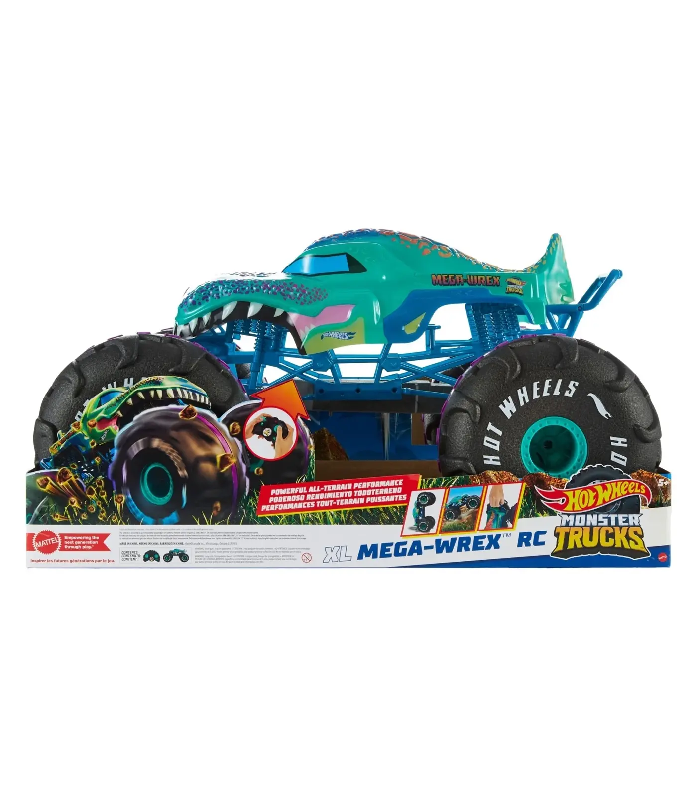 Hot Wheels Monster Truck RC 1:6 Mega Wrex Target Lasoo