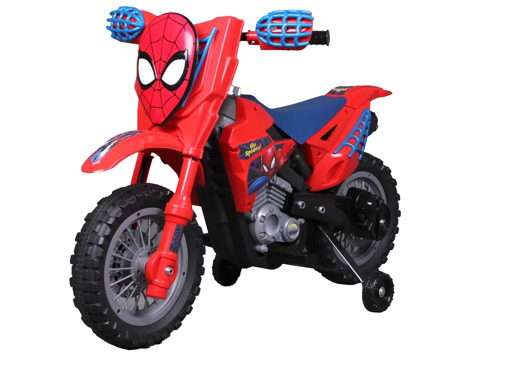 Motorbike Spiderman Dirt Bike Power Wheels Spider-Man 6V Dirt Bike