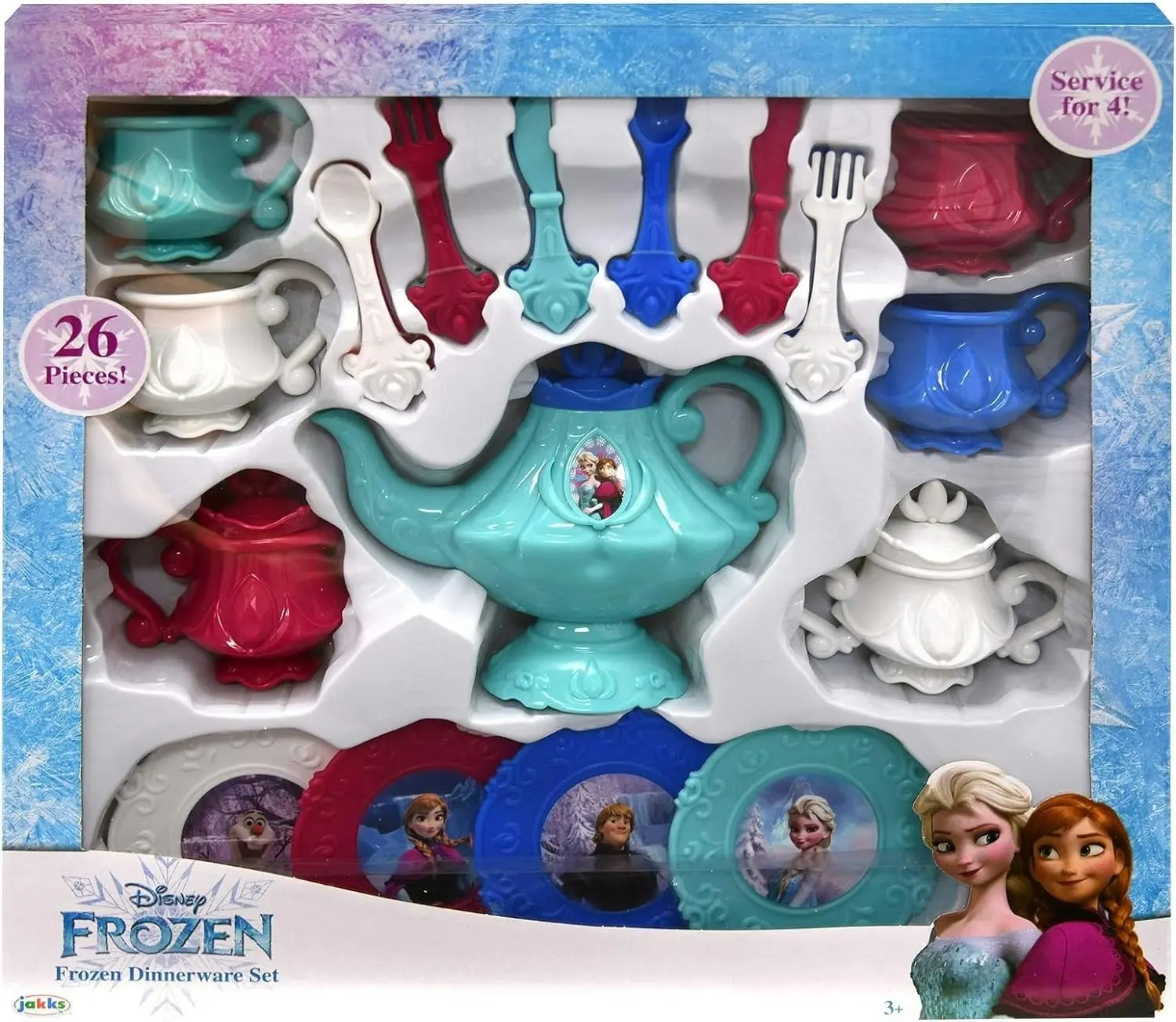 Disney Frozen Dinnerware Tea Set 26pcs Toymate Lasoo