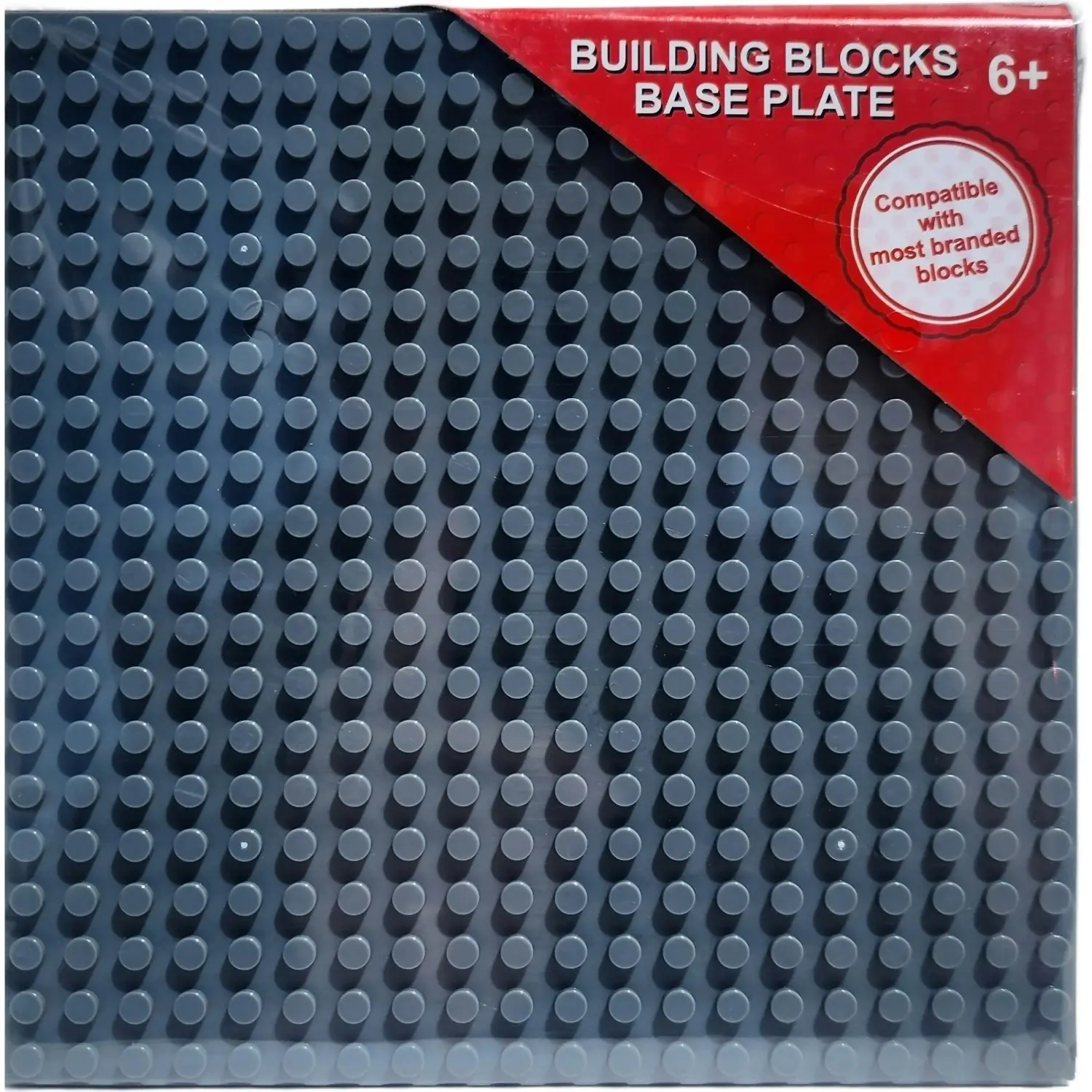 Baseplate Xxsmall 20×20 Stud (16x16cm) Dark Grey Generic Base