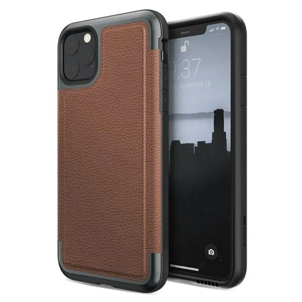 X-Doria Defense Prime Case (Suits iPhone 11 Pro Max) Brown Pop