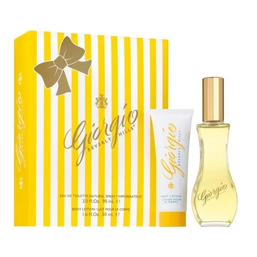 Giorgio Armani Giorgio Beverly Hills Yellow Edt 90ml Set Piece
