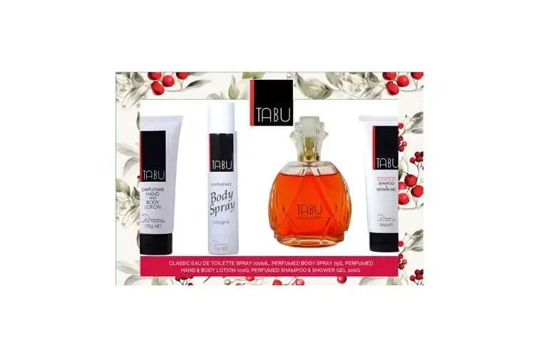 Tabu 100ml Classic Piece Set Cosmetics Squad Lasoo