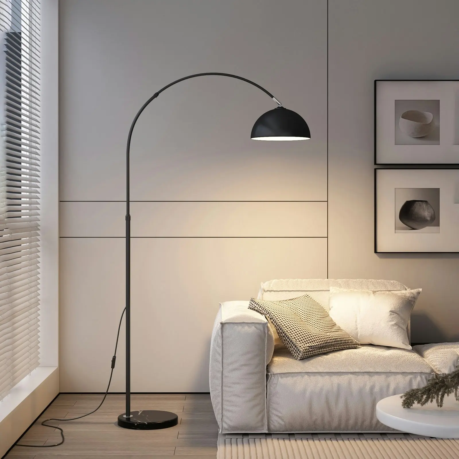 Outway Led Floor Lamp Standing Lamps Modern Reading Light Living