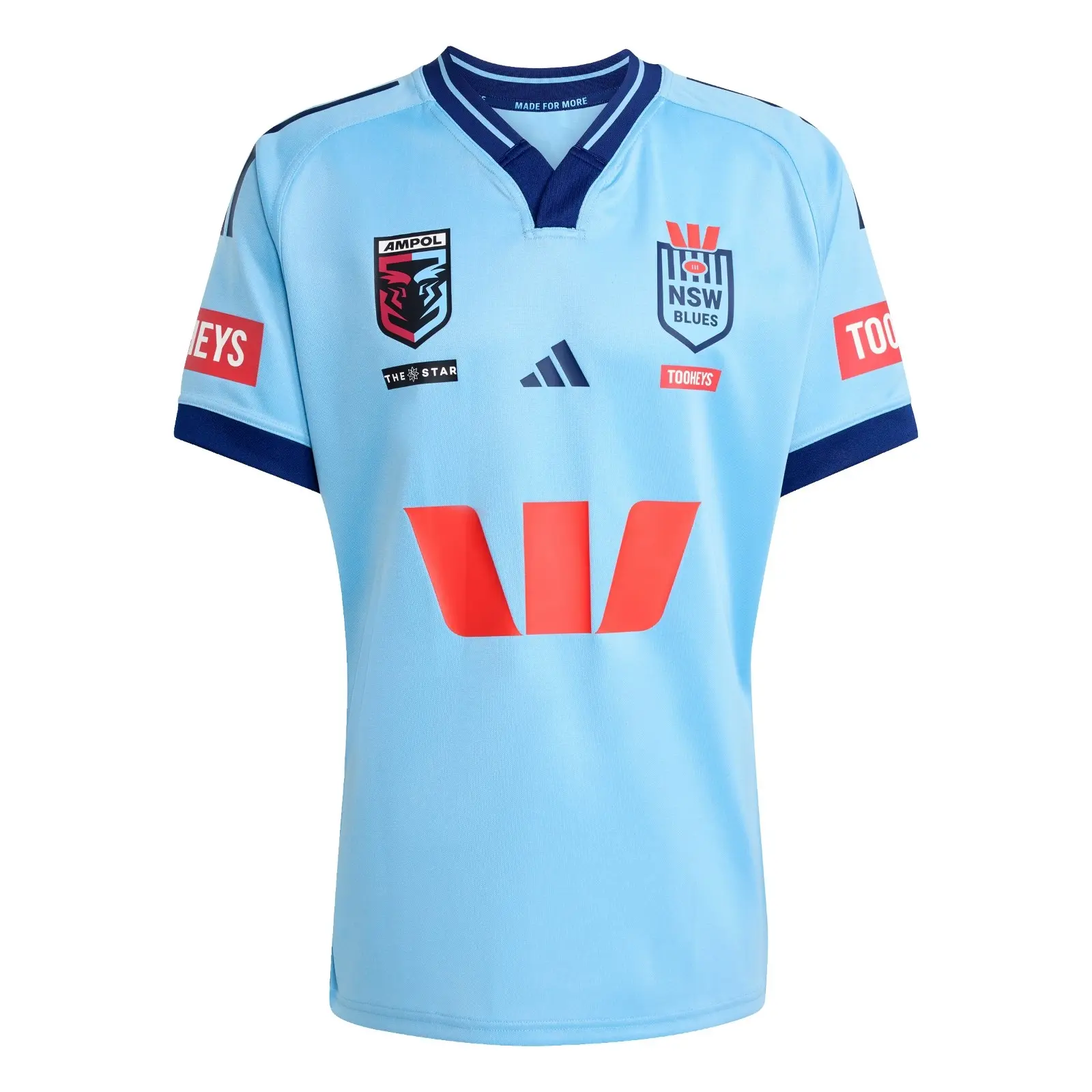 「数量限定 在庫処分セール」 2025 NRL Home Adult - NSW - Blues Wales South New - Jersey ウェア