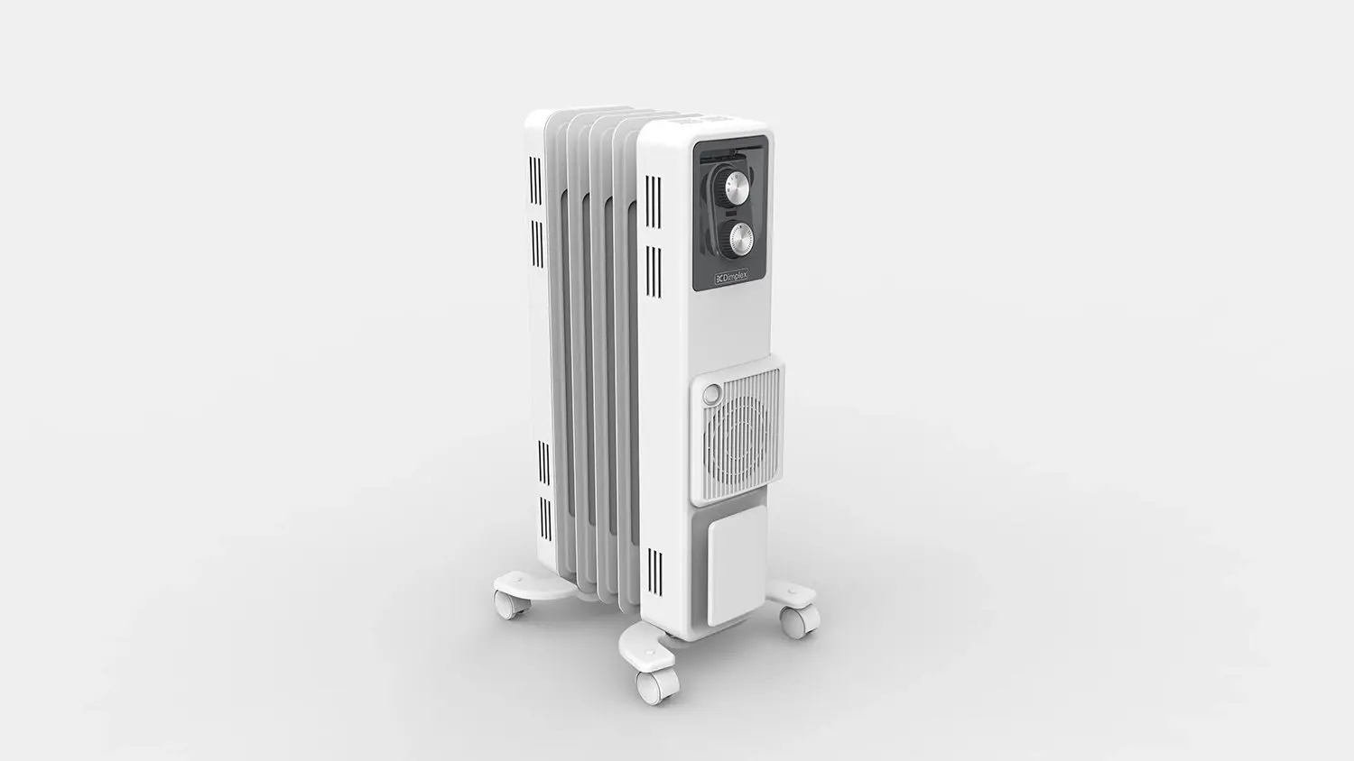 Dimplex Oil Column Heater with Turbo Fan Arctic White