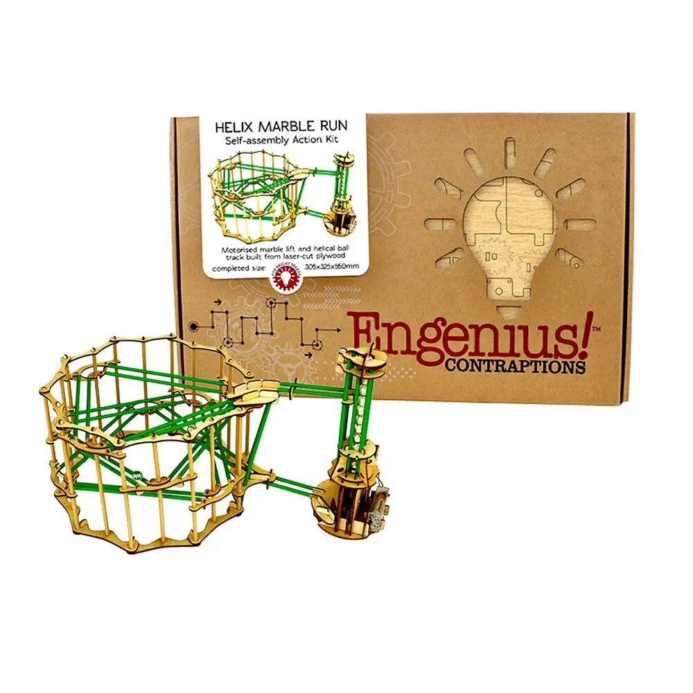 Engenius Contraptions - Circuit De Bille à Mouvement Perpétuel - Jeu éducatif STEM, Moteur électrique