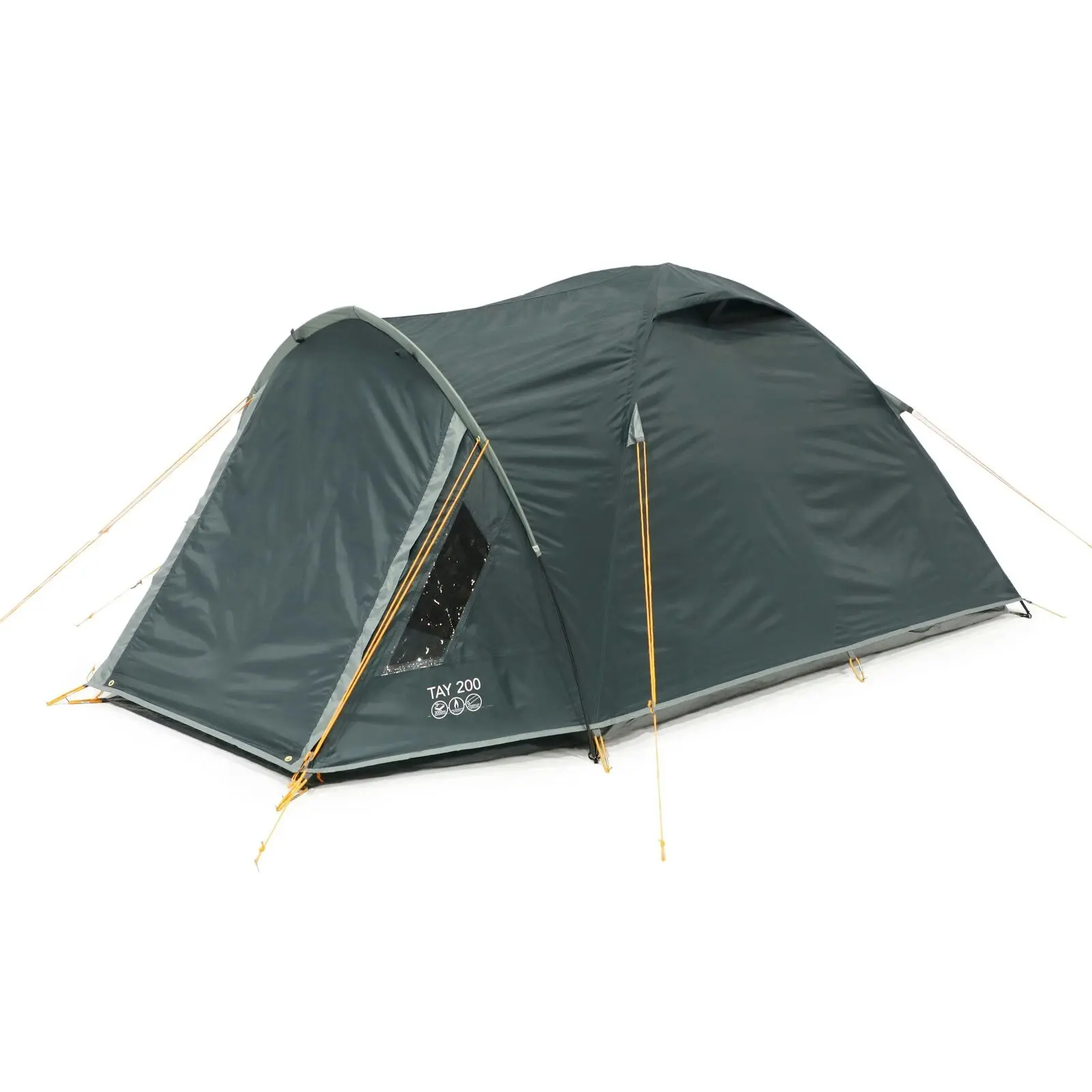 Vango Tay 200 Person Camping Hiking Tent Deep Blue (VTE