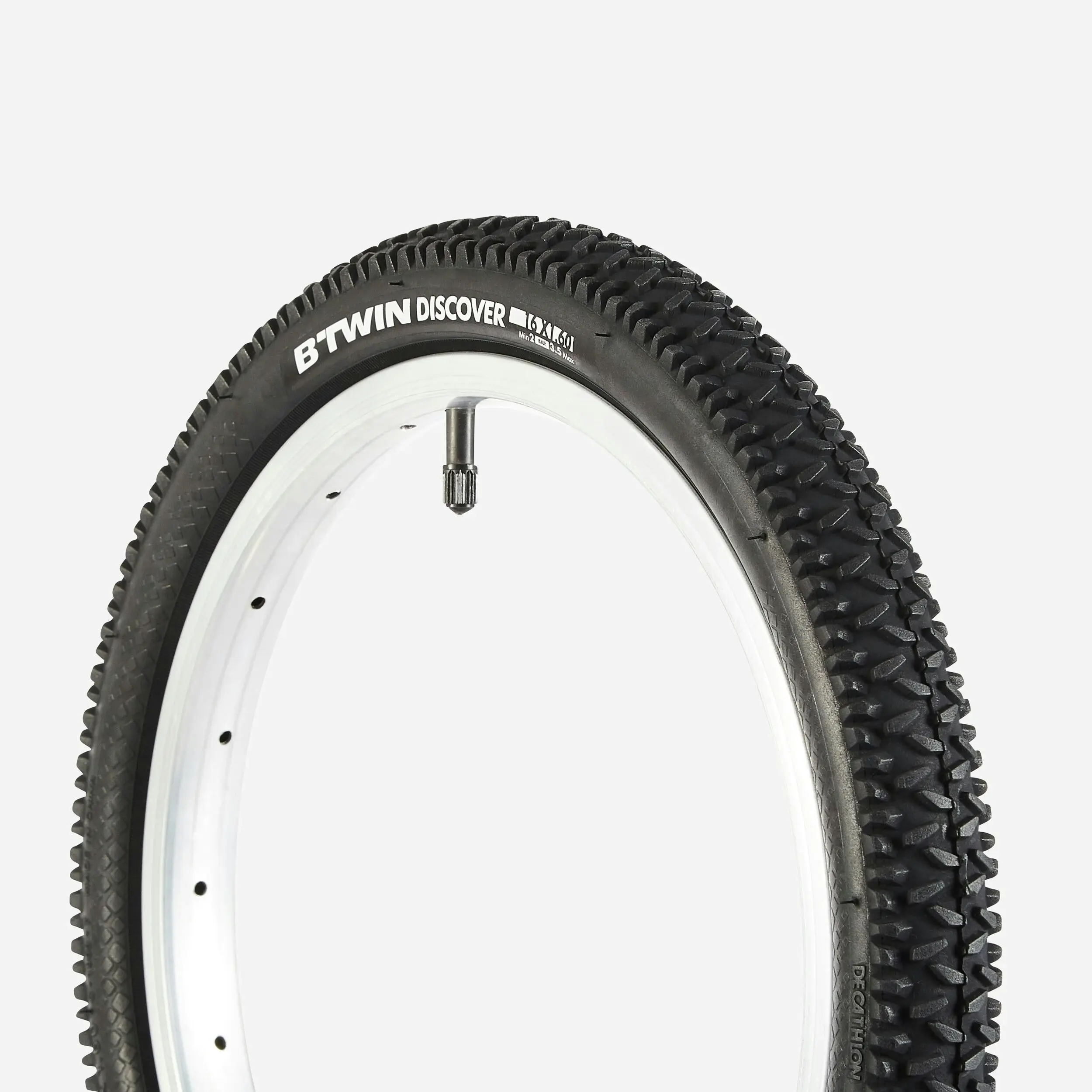 Btwin Cycle Tyre 20x1 75 B'twin Original 120 Kids Bike