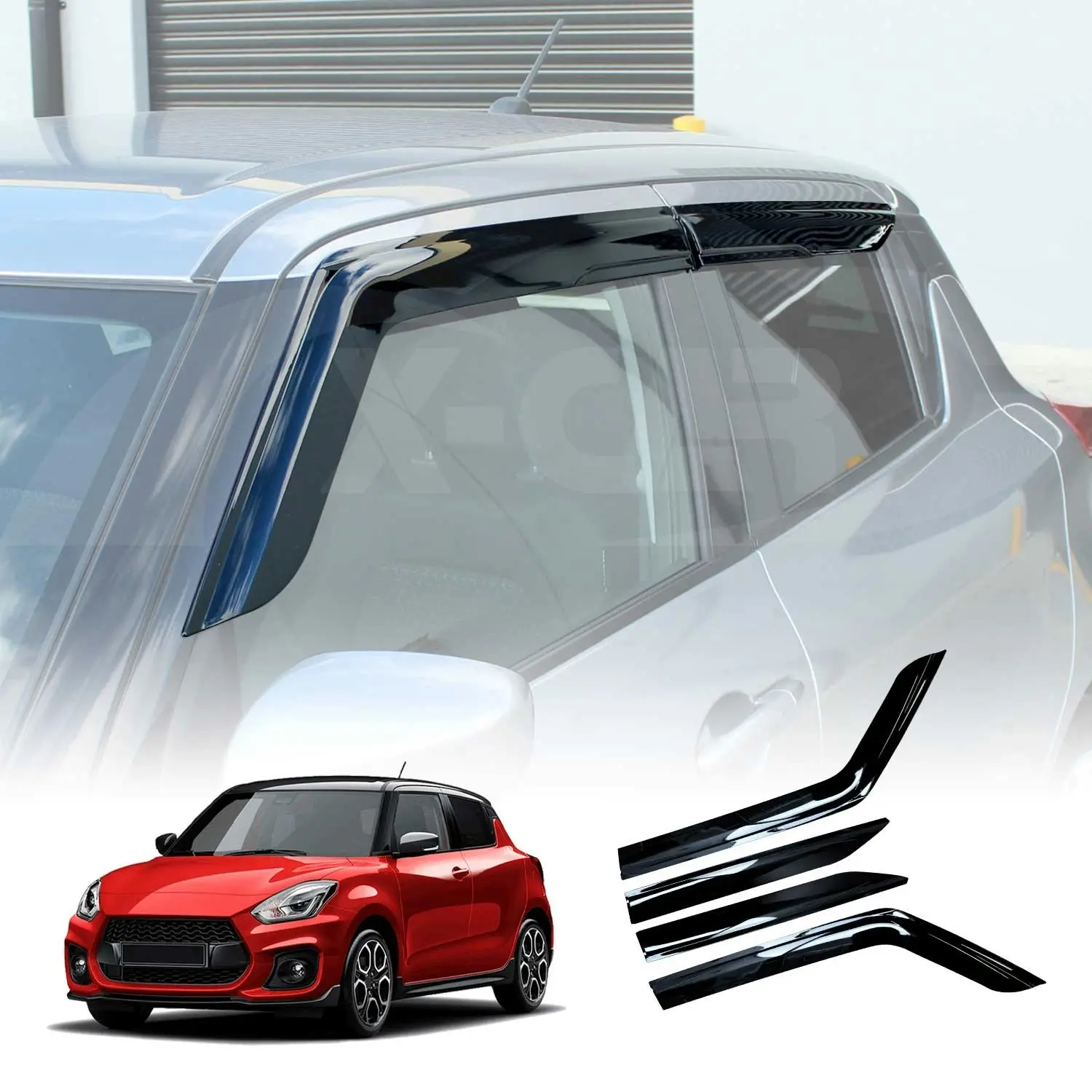 Fußstützenabdeckung Kia Picanto (TA) Edelstahl gebürstet