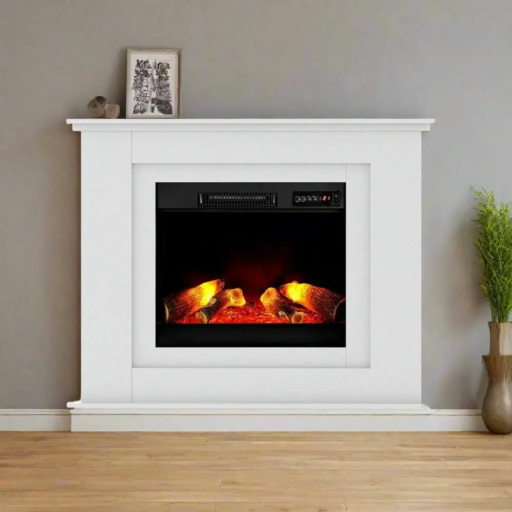 Devanti Electric Heater 2000 Watt Electric Fireplace Transform