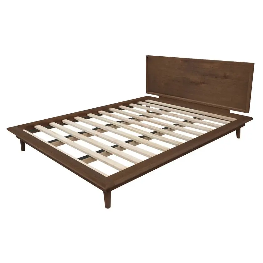 CT Gatsby Solid Timber Queen Platform Bed Frame Triple J