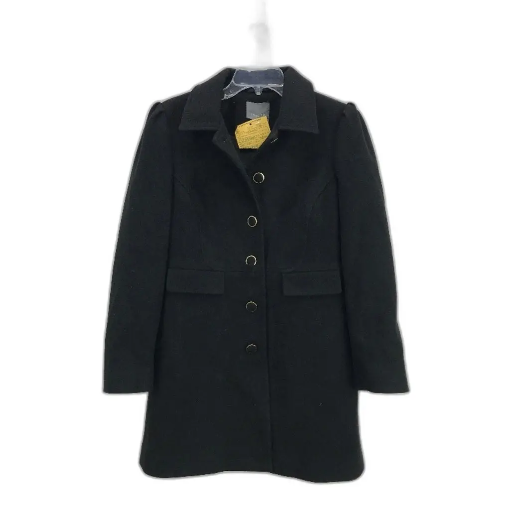 Tokito Myer Sample Black Warm Winter Fully Lined Coat Ladies Size