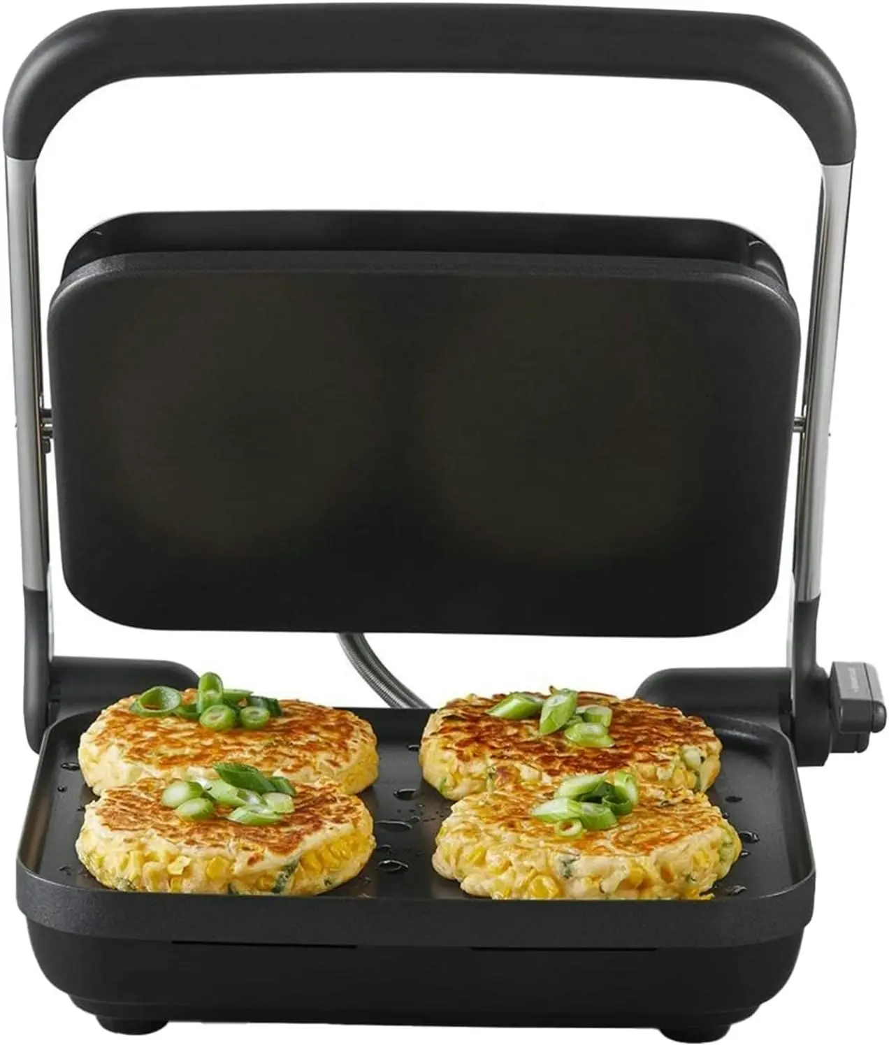 Cafe 4-Slice Sandwich Press with AnyHeight Control Non-Stick