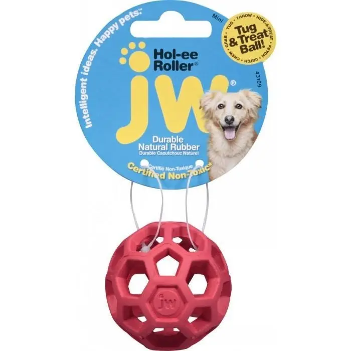JW Pet Hol-ee Roller Treat Dispensing Dog Toy Sizes Pet