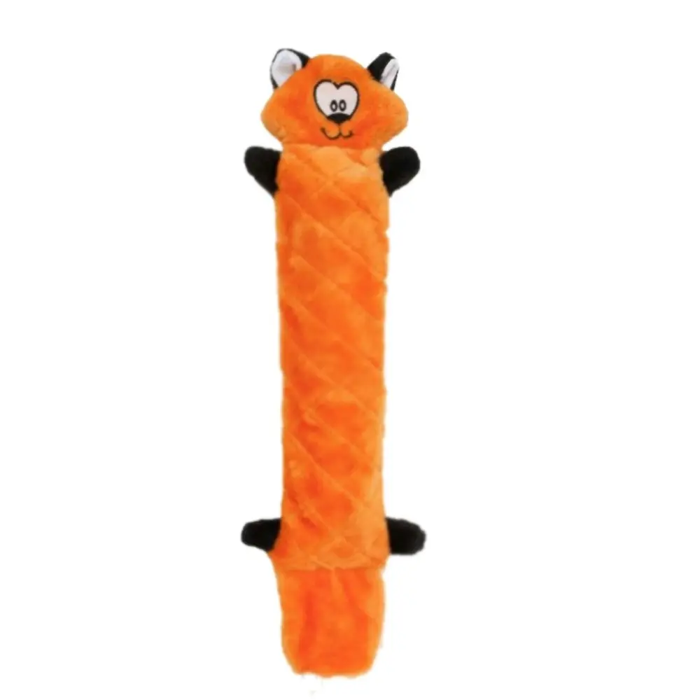 Zippy Paws Jigglerz Fox Plush Dog Squeaker Toy 53 x Pet