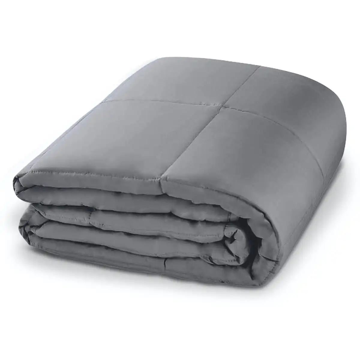 Laura Hill Weighted Blanket Heavy Quilt Doona 7Kg - Grey