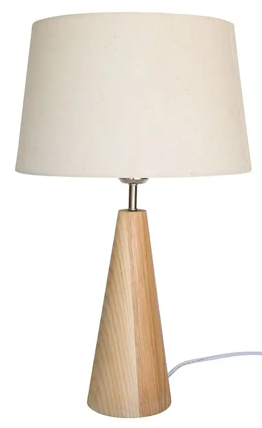 Meredith Table Lamp | Natural | Ivory