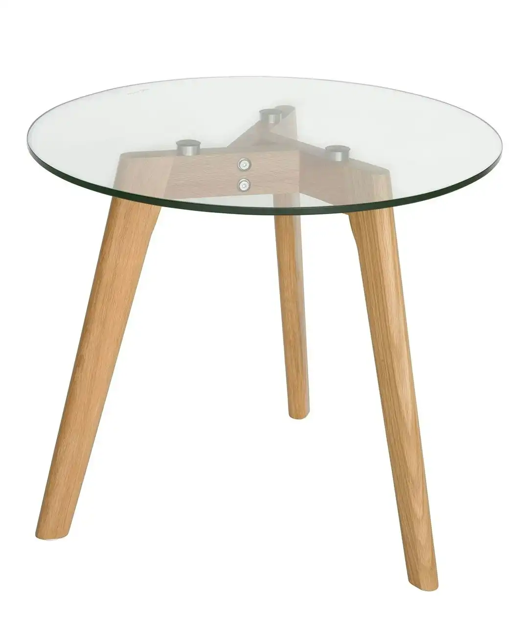 Stad Round Glass Side Table