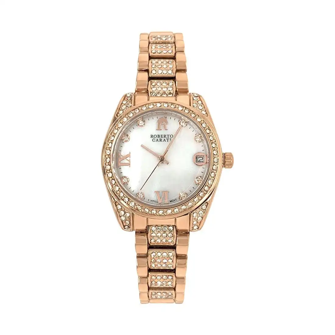 Roberto Carati Luna Rose Gold and Mother of Pearl Watch