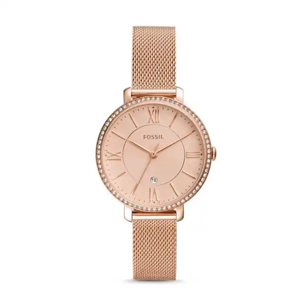 Fossil Jacqueline Rose Gold-Tone Watch ES4628